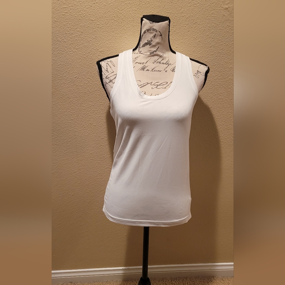 Flint Park Womens White Volleyball Tank